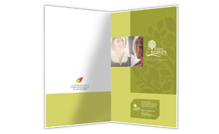 Fallen Leave Brochure Design Portfolio