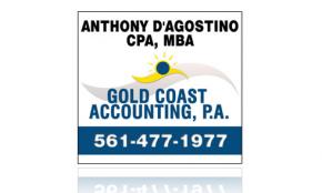 Window Cling Design - Gold Coast Accounting, PA Portfolio